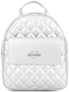 Love Moschino Small Quilted Backpack - Metallic