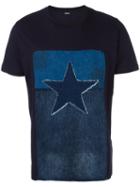 Diesel Star Print T-shirt, Men's, Size: Medium, Blue, Cotton