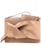 No21 - Knotted Clutch - Women - Satin - One Size, Brown, Satin