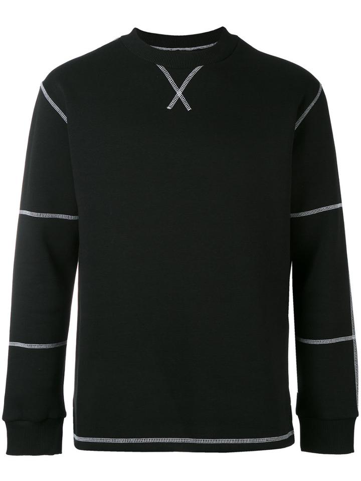 Blood Brother - Count Sweatshirt - Men - Cotton/polyester - Xs, Black, Cotton/polyester