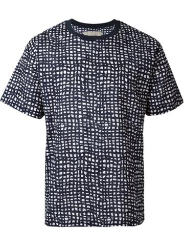 Casely-hayford Distorted Check Print T-shirt