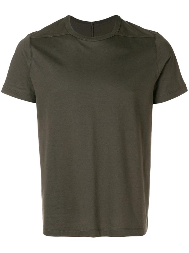 Rick Owens Panelled Construction T-shirt - Grey