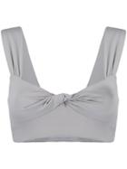 Marysia Lehi Bikini Top - Grey