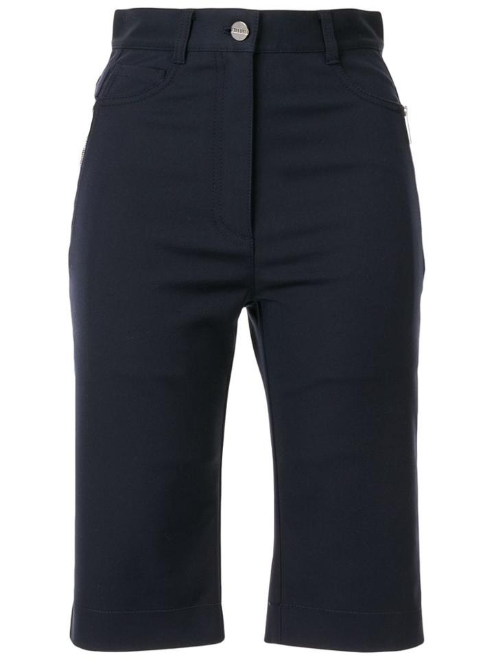Dion Lee Slim-fit Shorts - Blue