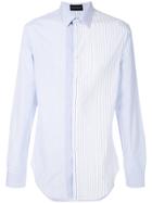 Emporio Armani Multi-stripe Shirt - White