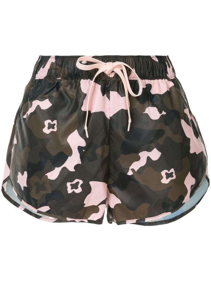 The Upside Camouflage Drawstring Shorts - Multicolour