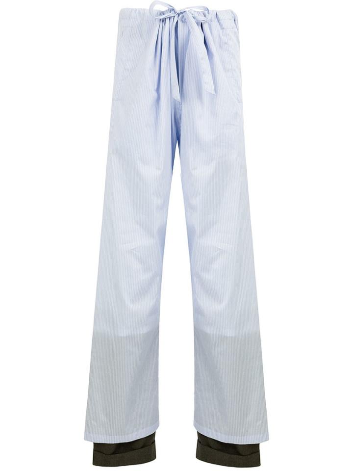 Y / Project Layered Trousers - Blue