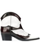 Ganni Meg Ankle Boots - White