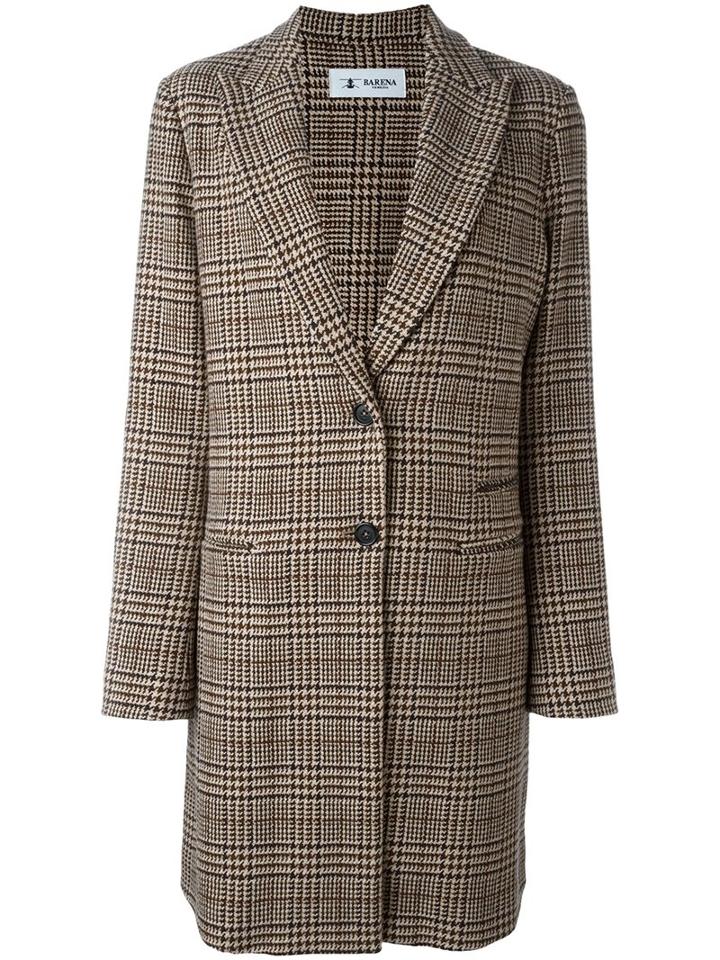 Barena Glencheck Coat