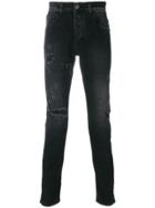 Low Brand Destroyed Jeans - Grey
