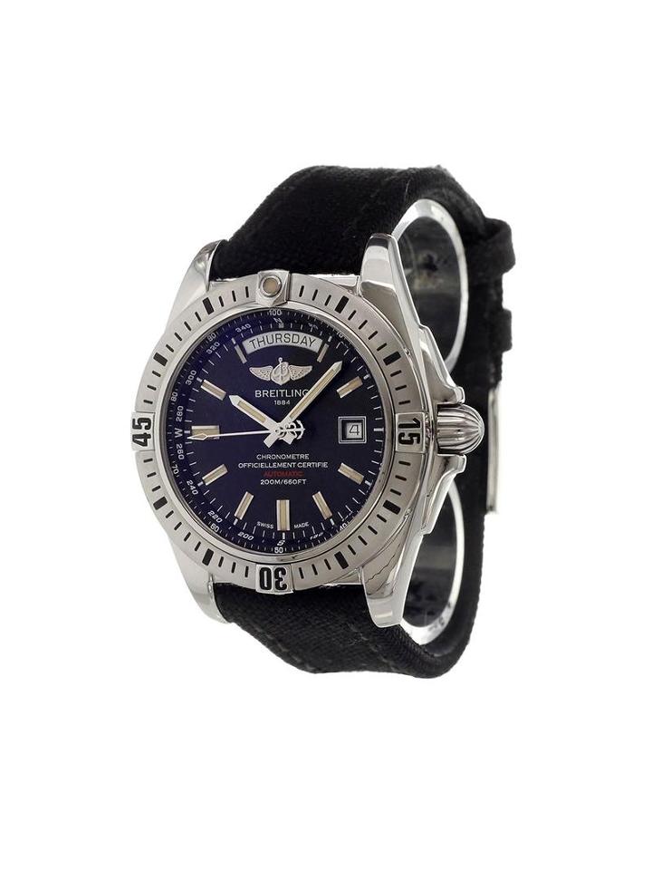 Breitling 'galactic 44' Analog Watch, Men's, Stainless Steel