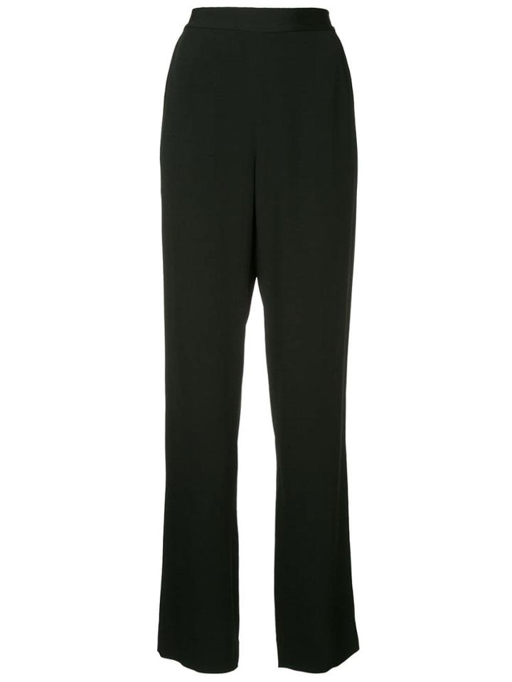 Dion Lee Micro Pleated High-rise Trousers - Black