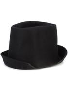 Reinhard Plank Artista Lapin Torn Hat - Black