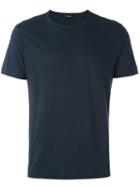 Theory - Gaskell N T-shirt - Men - Cotton/linen/flax - L, Blue, Cotton/linen/flax