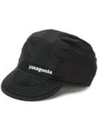 Patagonia Logo Print Hat - Black