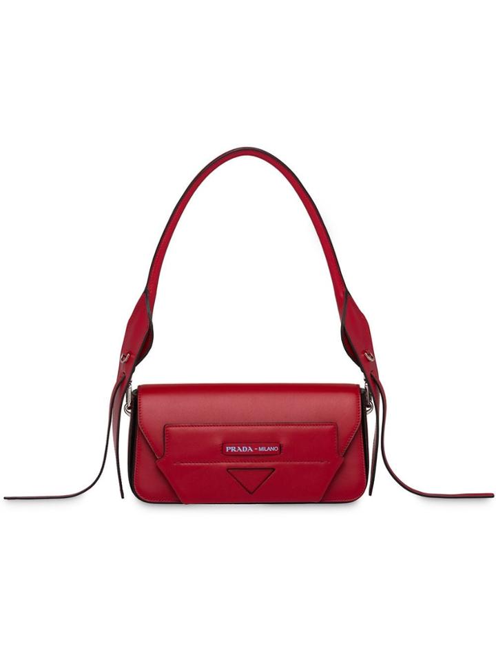 Prada Manuelle Shoulder Bag - Red