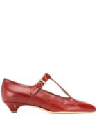 Laurence Dacade Vron Pointed T-bar Pumps - Brown