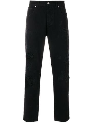 Nine In The Morning Distressed Jeans - Black