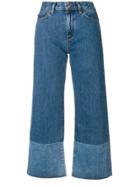 Simon Miller Cropped Flared Jeans - Blue