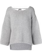 Co V-back Sweater
