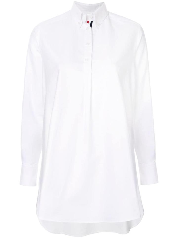 Thom Browne Asymmetric Flared Shirt - White