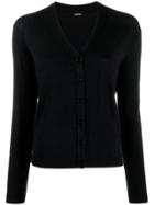 Aspesi Button Fine Knit Cardigan - Black