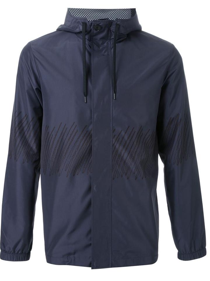 T By Alexander Wang Scribble Print Hooded Jacket