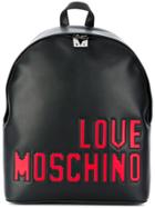Love Moschino Pixel Backpack - Black