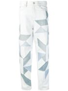 Isabel Marant Étoile Geometric Panels Jeans - Blue