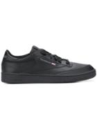 Reebok Club C Lace-up Sneakers - Black