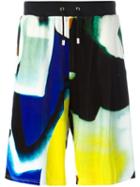 Andrea Crews 'spray' Shorts, Men's, Size: Medium, Polyester/nylon