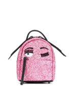 Chiara Ferragni Flirting Glitter Backpack - Pink