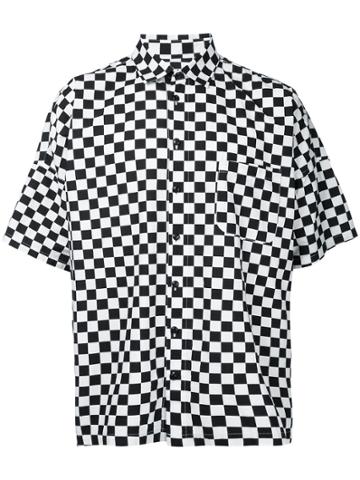 Gold / Toyo Enterprise Checked Shortsleeved Shirt - White
