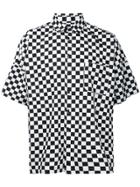 Gold / Toyo Enterprise Checked Shortsleeved Shirt - White