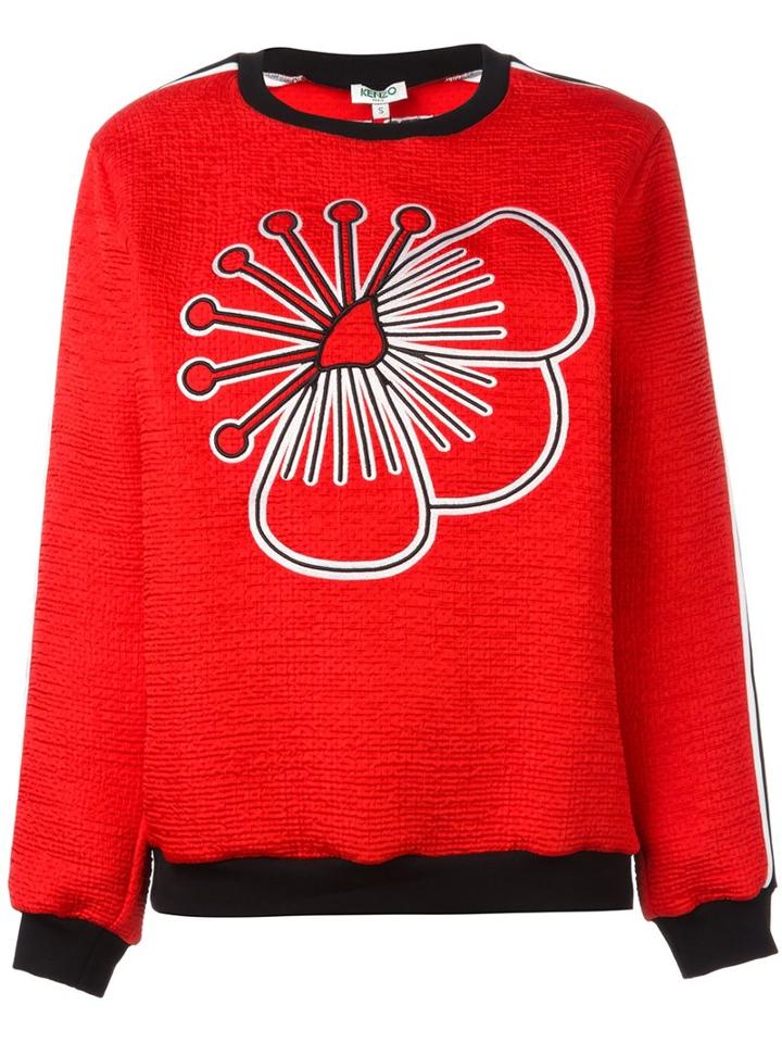 Kenzo 'tanami' Sweatshirt, Women's, Size: Small, Red, Polyester