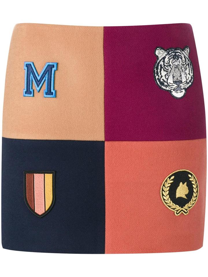 Stella Mccartney 'moana' Melton Mini Skirt - Multicolour
