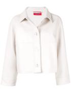 Solace London Lowell Boxy-fit Jacket - White