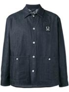 Raf Simons X Fred Perry - Denim (blue) Shirt Jacket - Men - Cotton/polyester - 38, Cotton/polyester