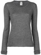 Kristensen Du Nord Round Neck Cashmere Sweater - Grey
