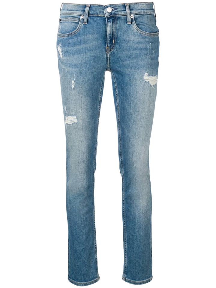 Calvin Klein Jeans Bootcut Jeans - Blue