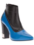 Toga Paneled Ankle Boot - Blue