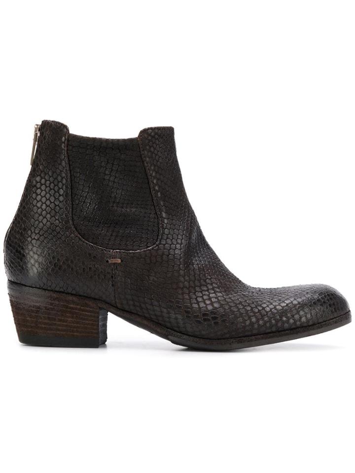 Pantanetti Chelsea Ankle Boots - Brown