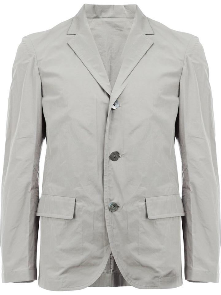 08sircus Sircus Blazer, Men's, Size: 6, Grey, Cotton/polyester