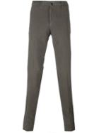 Incotex 'pattern 82' Trousers, Men's, Size: 52, Brown, Cotton/spandex/elastane