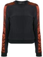 Haider Ackermann Contrast-panel Sweatshirt - Black