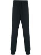 Dolce & Gabbana - Drawstring Track Pants - Men - Cotton/calf Leather/zamac - 54, Blue, Cotton/calf Leather/zamac