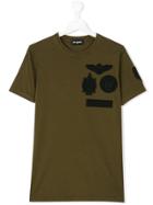 Dsquared2 Kids Badge Embroidered T-shirt - Green