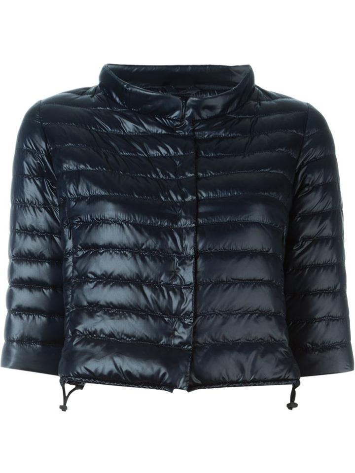 Duvetica Elena Padded Jacket, Women's, Size: 40, Blue, Polyamide/feather Down