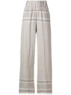 Cecilie Copenhagen Printed Trousers - Neutrals