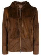 Desa 1972 Hooded Zip Jacket - Brown